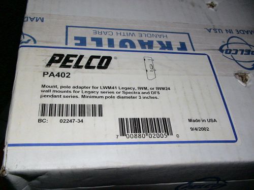 NEW PELCO PA402 - Pole Mount Adapter Kit CCTV Security Camera - New In Box