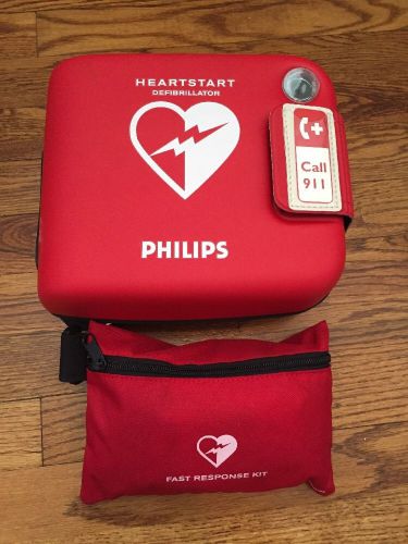 Phillips Heartstart FRX Defibrillator AED with Pads and Case