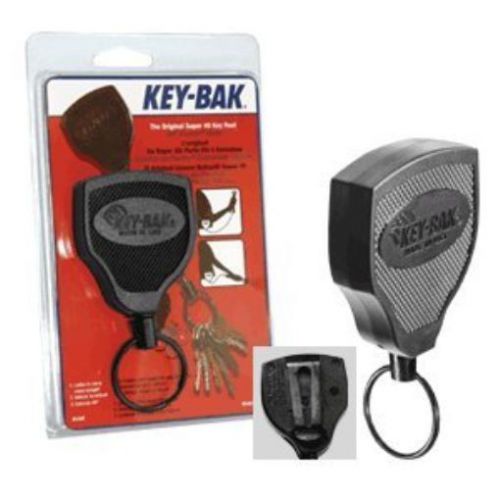 KEY-BAK #SUPER 48 S48K Locking Retractable Reel, 48 inch 122 cm Kevlar Cord, 8