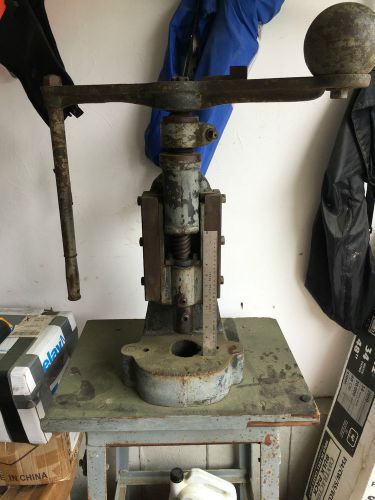Antique screw / fly press for sale