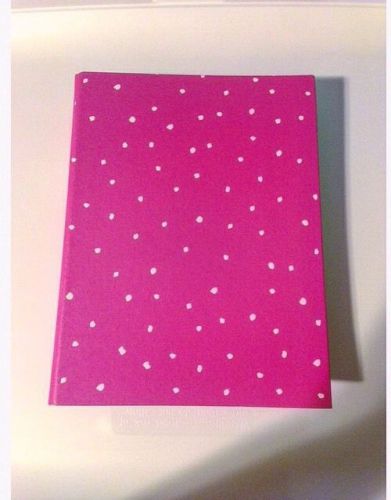 Target dollar spot planner/binder pink polka dots condren kate spade kikki new for sale