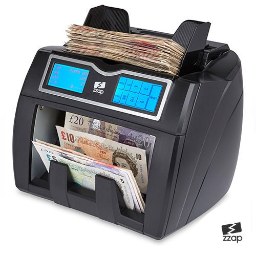 Bank note banknote money cash currency value count counter fake detector machine for sale