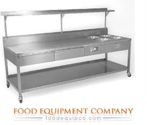 Avalon aft-84-4-2 7&#039; donut/bakery finishing tables for sale