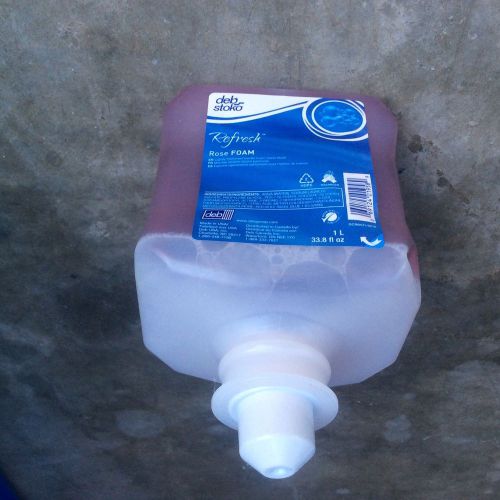 Deb Refresh Rose Foam Soap, 1 Liter, 6/Case - RFW1L