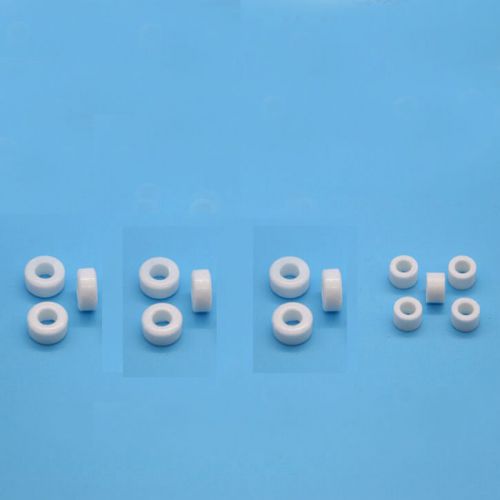 50pcs High temperature ceramic cover insulating porcelain gasket ring washers
