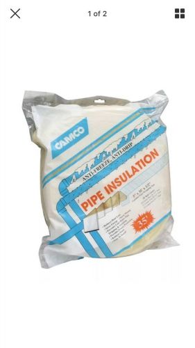 Camco 12660 fiberglass pipe insulation (3&#034;x 25&#039;) for sale