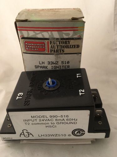 Carrier bryant payne hsci spark ignitor module 990-516 lh33wz510 for sale
