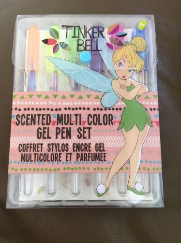Tinker Bell Scented Multi Color Gel Pen Set