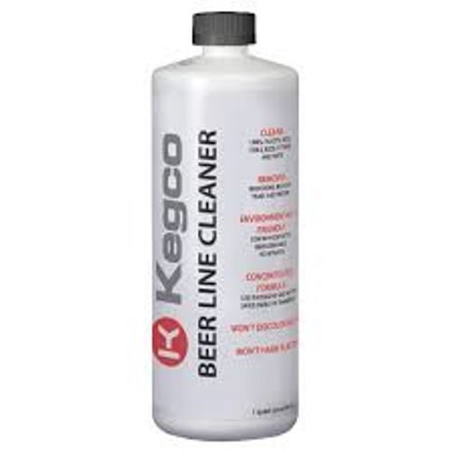 1 X Kegco Keg Beer Line Cleaner for Kegerators 32 oz Bottle Free Shipping