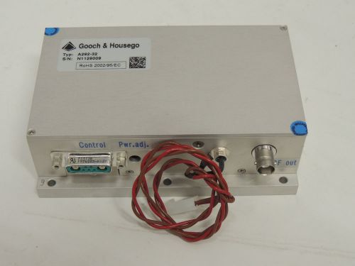 NEW Gooch &amp; Housego  Fiber-Q Neo Laser Q-Switch RF Driver A292-32 Acousto-Optics