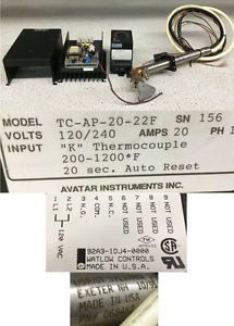 Osram Sylvania PN068462 Air Heater w/Avatar TC-AP-20-22F Temperature Controller