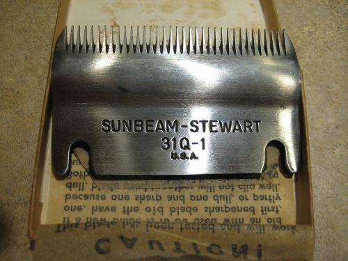 Vintage Sunbeam STEWART Thin Clipper Blade 31Q-1 for all Model 51 Clippers w/box