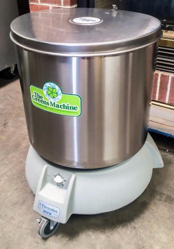 2014!! electrolux vp1 20 gallon stainless steel salad spin dryer with basket for sale