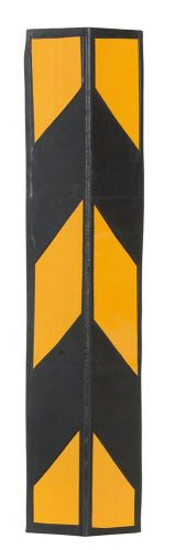 Vestil mrcg-39 corner protector, molded rubber, 6&#034; flange width, 39-1/8&#034; overall for sale