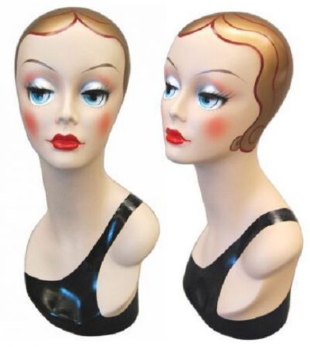 Free Shipping Vintage Female Display Head