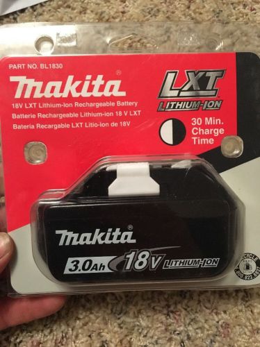 Makita BL1830 18 Volt Lithium Ion Battery 3.0 Ah
