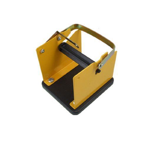 Uxcell yellow black metal solder wire stand holder support for sale