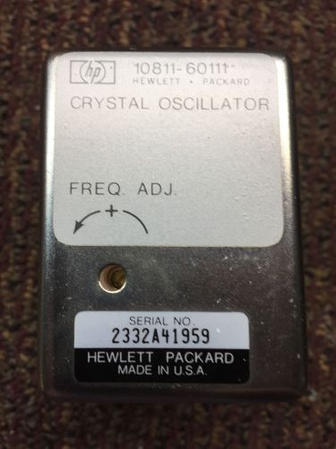 Hewlett Packard 10811-60111 OCXO 10 MHz oscillator crystal oven timebase