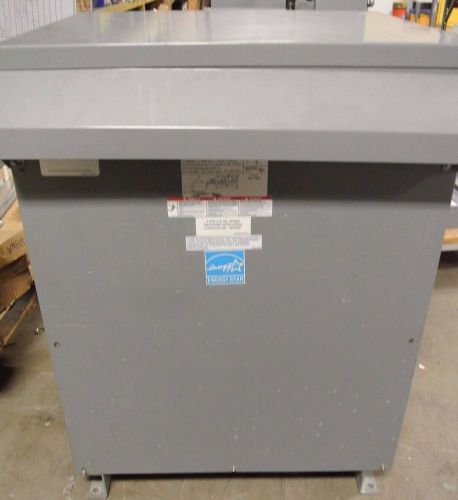 Ee112t3hf  112.5 kva  480 delta to 208y/120 volt 3 phase square d transformer 3r for sale