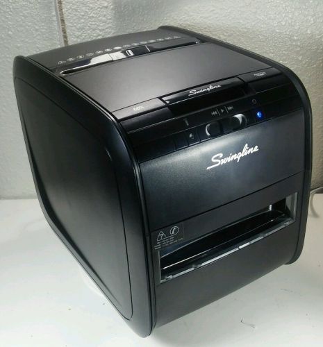 Swingline 60X [1757572] Stack-and-Shred Hands-Free Paper Shredder, 60-page cap.