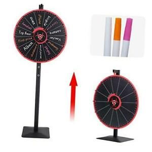 24 Inch Spinning Prize Wheel Spinner Stand, Tabletop or Floor Spinner Stand,