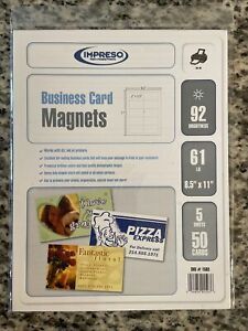 Impreso Business Card Magnets *50 Cards