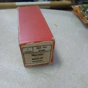 NICHOLSON Mandrel #M-404HF 81335--USED ONCE--WITH 1 1/2&#034; HOLE CUTTER--FREE SHIP