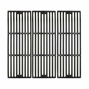 Hongso PCE051 Porcelain Coated Cast Iron Grill Cooking Grates Replacement for...