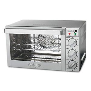 Waring Commercial WCO250X Quarter Size Pan Convection Oven, 120V, 5-15 Phase
