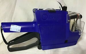 MX-6600 10 Digits 2 Lines Price Tag Gun Labeler Blue (Used)