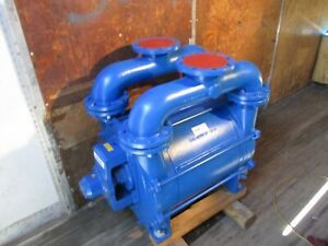 NEW NASH  2BE1253-0BY2-Z LIQUID RING VACUUM PUMP 700 ACFM 6&#034; Flanges 2.75&#034; drive