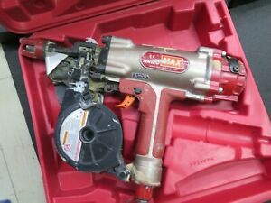 Max HN120 Pneumatic High Pressure Concrete Pinner With Carrying Case