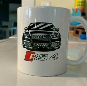  Limited Edition Prime Driven Audi RS4 Ceramic Coffee Mug