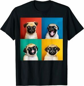 NEW LIMITED Puppy Portrait Photos for Dog Lovers Premium Gift Idea Shirt S-3XL