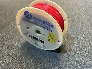 1000-FT Alpha Wire 5856 RD001 Hook-Up Wire 20 AWG Red