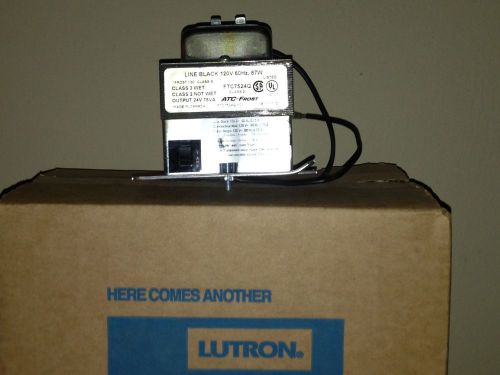 Lutron sivoia sv-100sf-jbox  transformer for roller shade system 24vac 3 a 75va for sale