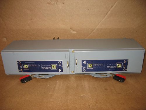 Square d fusible panel board switch qmb321tw e1 double 30a, 240v, 3p 3ph used for sale