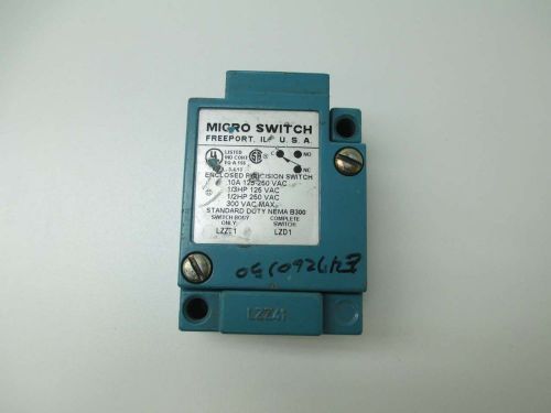 NEW MICRO SWITCH LZZ21 HONEYWELL BODY 125-250V-AC 10A AMP SWITCH D382658