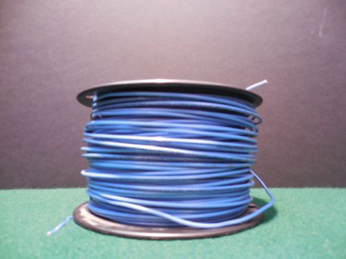 Solid copper insulated wire 500 feet – blue 14 gauge for sale