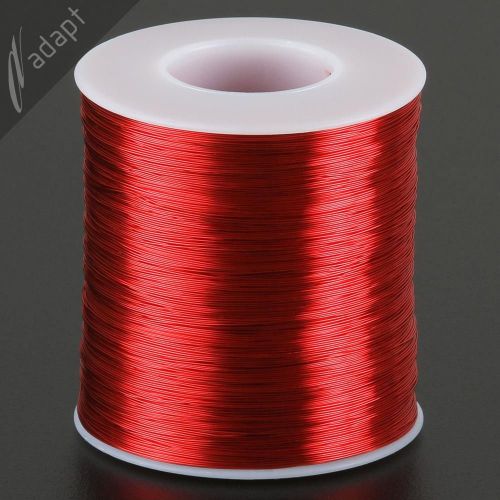 29 AWG Gauge Magnet Wire Red 2500&#039; 155C Solderable Enameled Copper Coil Winding