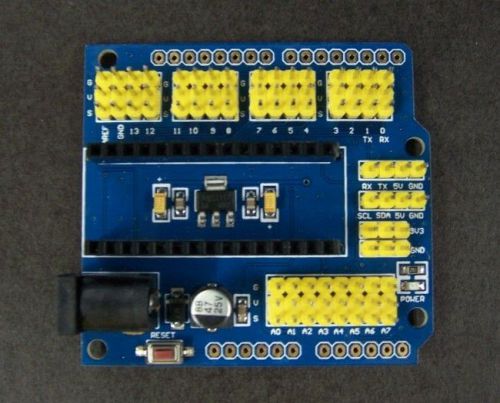 Nano v3 sensor shield i/o extension board module for arduino nano 8 analog 6 pwm for sale