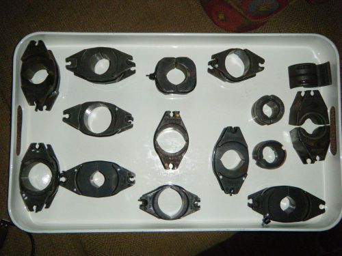 BURNDY ADAPTOR P-UADP-1  &amp; 11 Crimper die Sets ONE PRICE FOR THE LOT