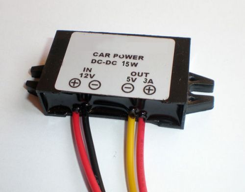 Industry Grade DC 12V To DC 5V 3A Step-Down Converter