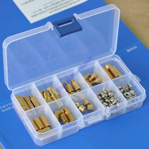M4 brass hex spacer / screw / nut assortment kit. sku14400a for sale