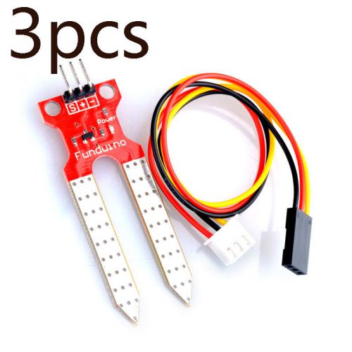 3pcs   for  arduino moisture soil humidity sensor module  automatic watering for sale