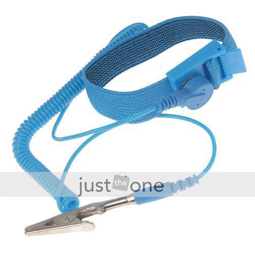 Esd anti static bracelet electrostatic discharge cable band wrist strap for sale
