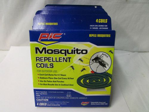 7 x 4 Coil Pack  PIC Mosquito Repellent Coils ~ (28 Coils  7 Packs )