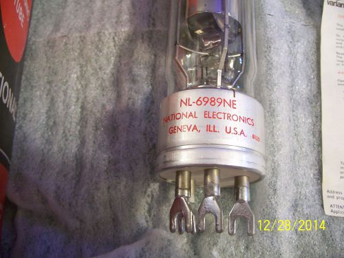 National Electronic NL6989Ne vacuum tube &#034;New&#034;
