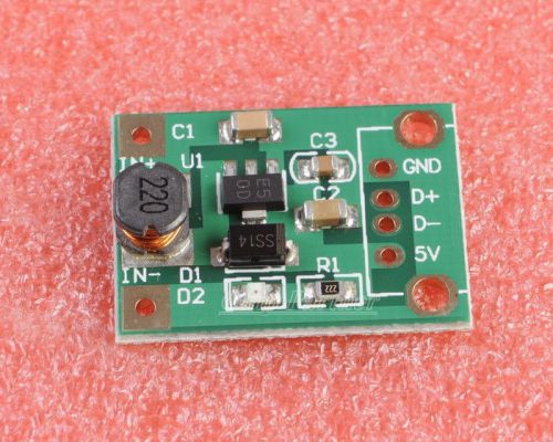 Dc-dc converter step up module 1-5v to 5v 500ma power module for sale