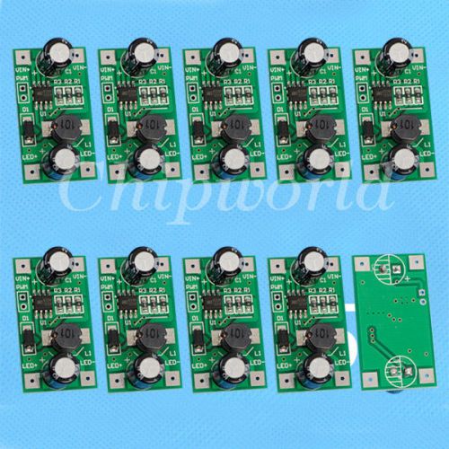 10pcs 1w led driver 350ma pwm light dimmer dc-dc step down module for sale